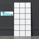 10 PCS - Papel de parede 30X60 PVC a porva d'agua