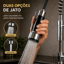 Torneira Gourmet Flex 360° Premium / Alcance todos os cantos da pia. Menos respingos. Mais praticidade.