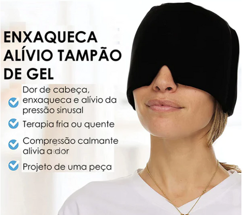 Mascara em Gel para Alívio de Enxaqueca