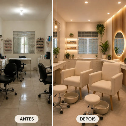 Kit Poltrona Nina | Transformação para Salões