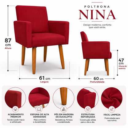 Kit Poltrona Nina | Transformação para Salões