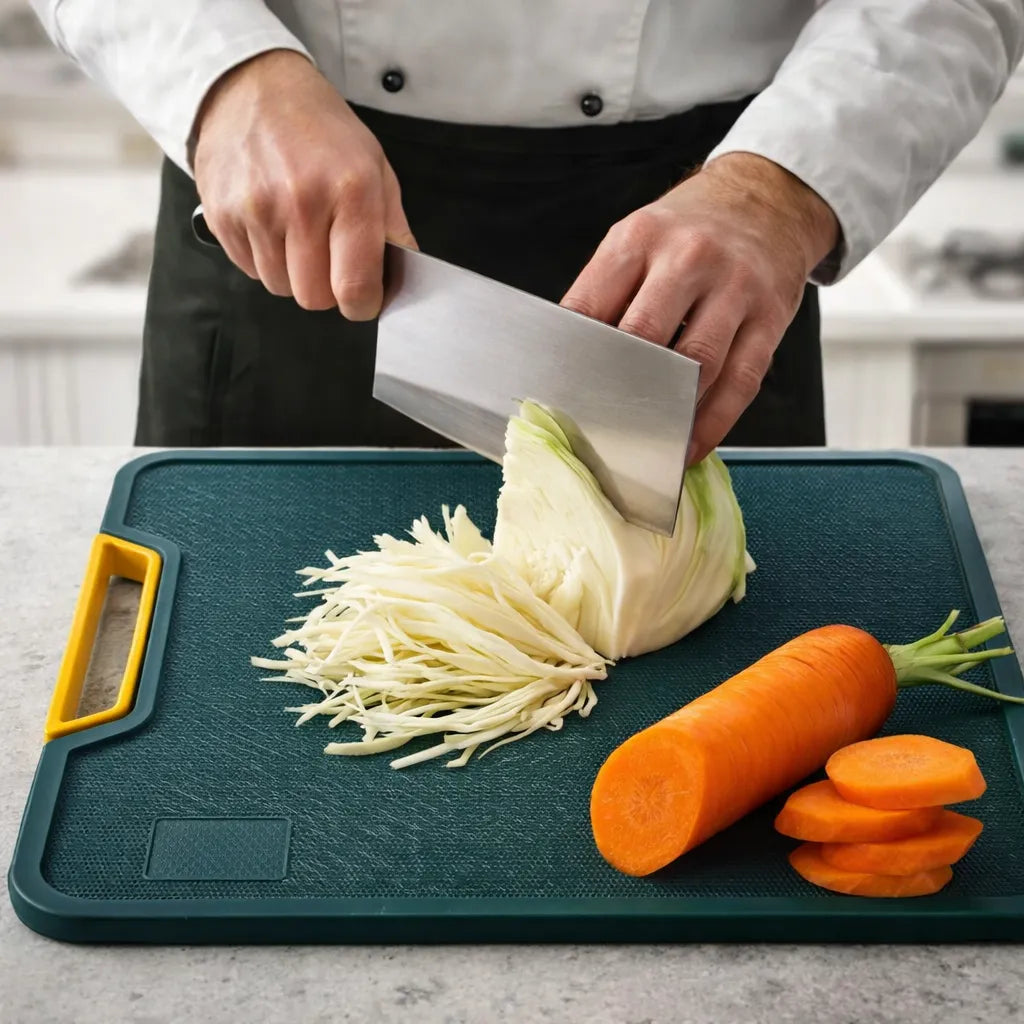 Tábua Gourmet de Corte Antiderrapante, Anti-mofo e Anti-fungos