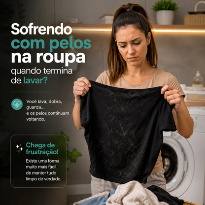 Kit Removedor de Pelos Mágico Reutilizável