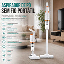 Aspirador de Pó Sem Fio Portátil USB com Alta Potência de Sucção