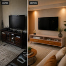 Rack Bancada Industrial Transforme sua Sala com Elegância