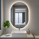 Espelho Lumina Oval LED Premium 40x50cm