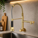 Torneira Gourmet Flex 360° Premium / Alcance todos os cantos da pia. Menos respingos. Mais praticidade.