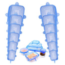 Kit 6 Tampas de Silicone Universal Reutilizável Elástica