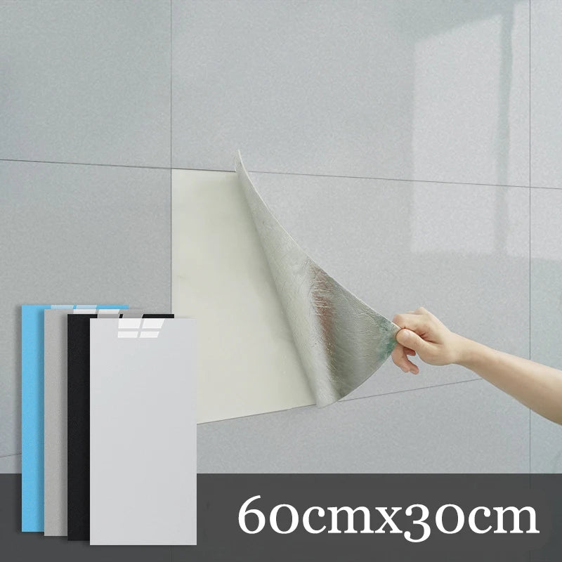 10 PCS - Papel de parede 30X60 PVC a porva d'agua