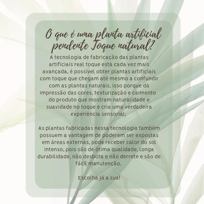 Palmeira Areca Real Planta Artificial