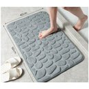Tapete De Banheiro Soft Macio Secagem Rápida 60x40cm