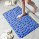 Tapete De Banheiro Soft Macio Secagem Rápida 60x40cm