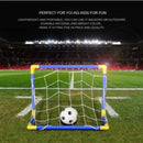 Kit Futebol Golzinho Mini Trave Rede, Bola E Bomba de Encher