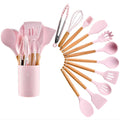 KIT de Utensílios Para Cozinha em Silicone 12 Peças