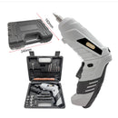 Kit de Parafusadeira e Furadeira de 48 Peças / Carregador USB