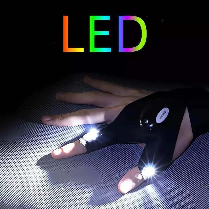 Luva de Led à Prova D'água