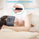 Máscara de Dormir com Fone de Ouvido Bluetooth Lavável