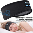Máscara de Dormir com Fone de Ouvido Bluetooth Lavável