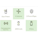 Garrafa Juicer Liquidificador Elétrico Portátil Recarregável