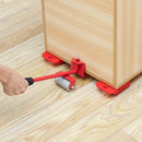 Movedor e Levantador para Móveis Kit 5Pçs