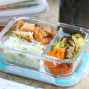 Potes ''Vidro Hermético'' com Divisória p/ Airfryer