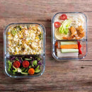 Potes ''Vidro Hermético'' com Divisória p/ Airfryer