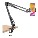 Suporte Celular Com Braço Articulado E Ajustado Para Mesa
